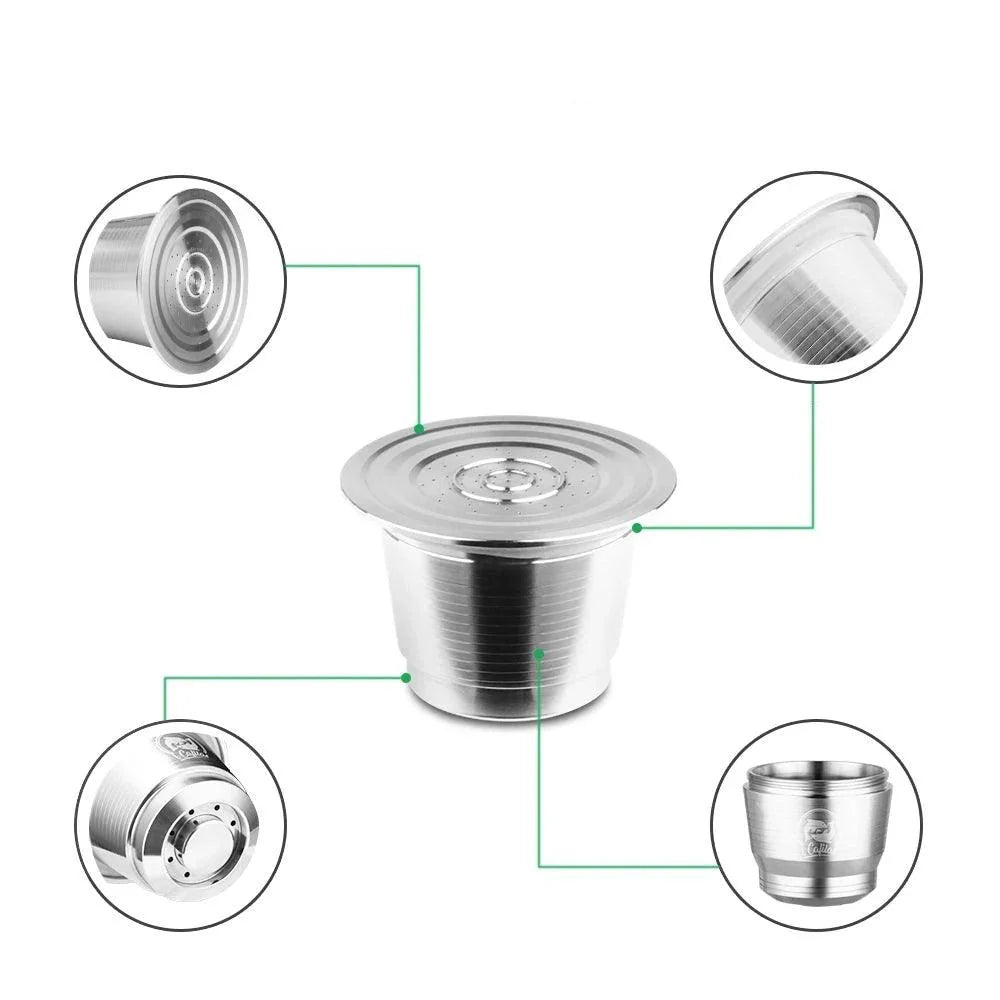 Cápsulas Reutilizáveis iCafilas para Nespresso - Cafezzo