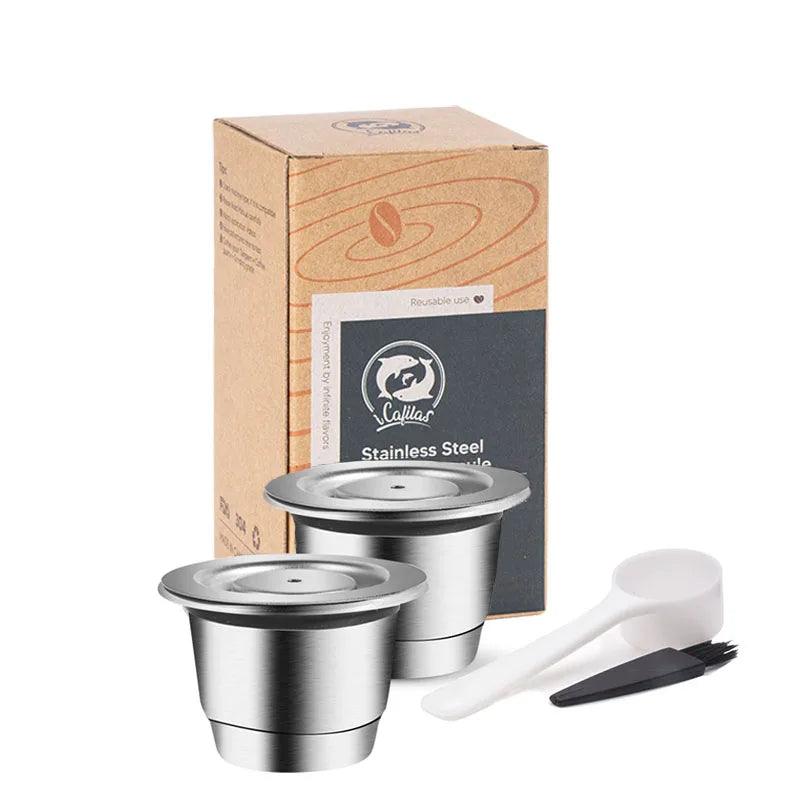 Cápsulas Reutilizáveis Nespresso de Aço Inox - Cafezzo