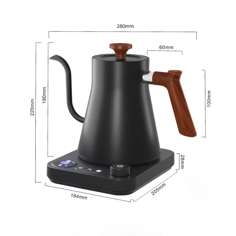 Chaleira Elétrica Inteligente para Café - Preto / 220V - Chaleira