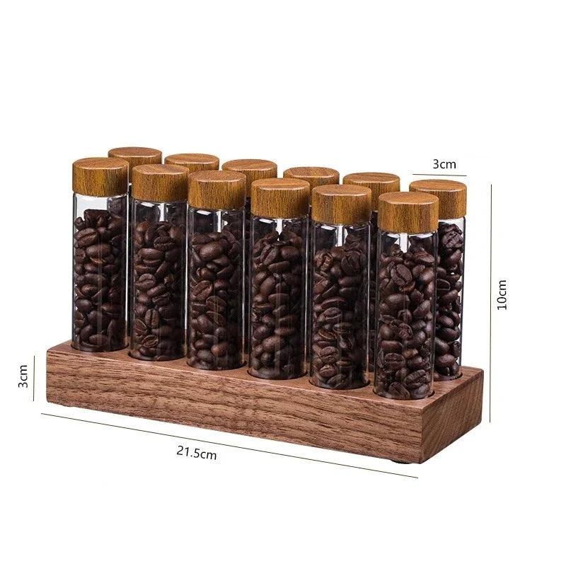 Conjunto Tubo de Armazenamento de Grãos de Café - Cafezzo