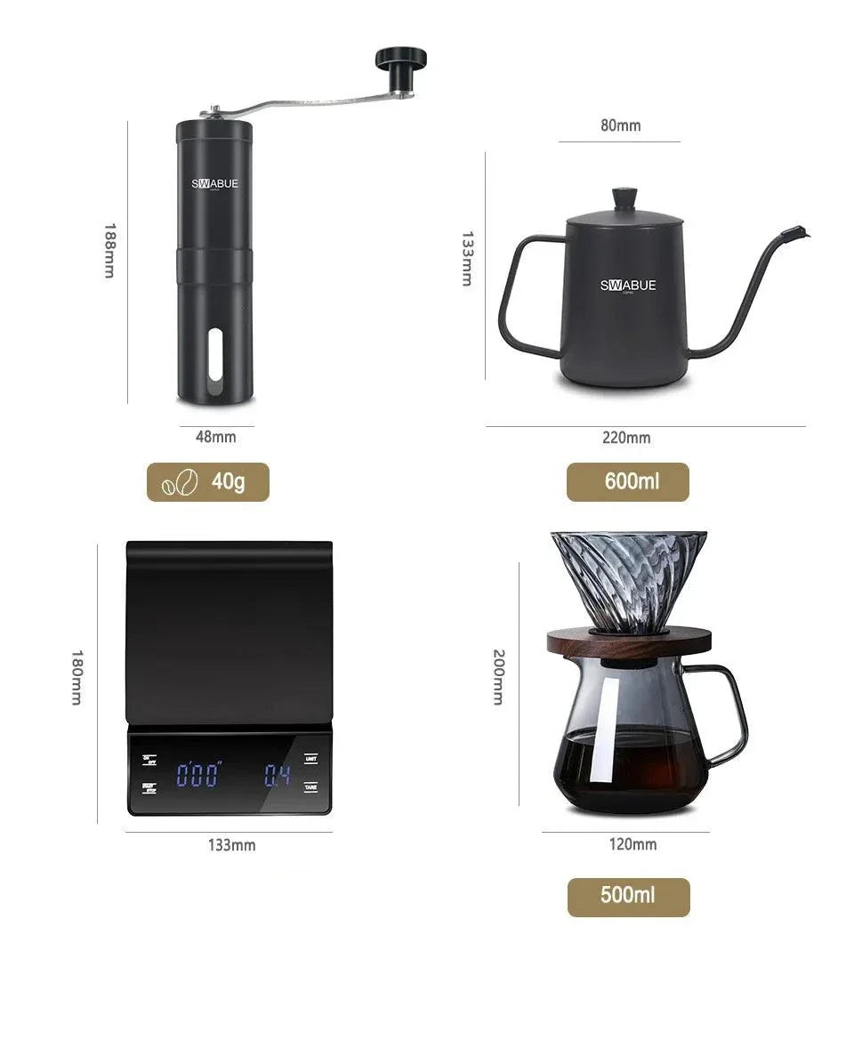 Conjunto Premium Completo de Barista - Cafezzo