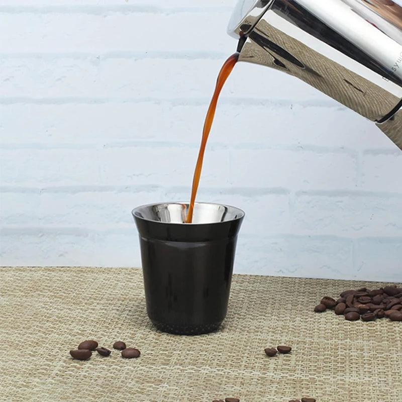 Copo de Espresso com Camada Dupla 80ml - Cafezzo