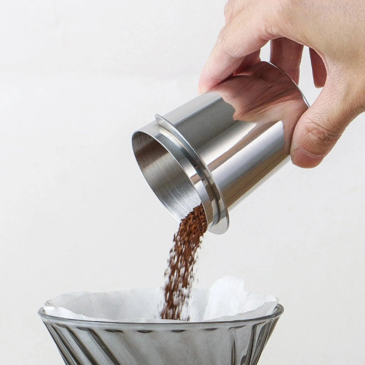 Copo Dosador para Café de Aço Inox - Cafezzo