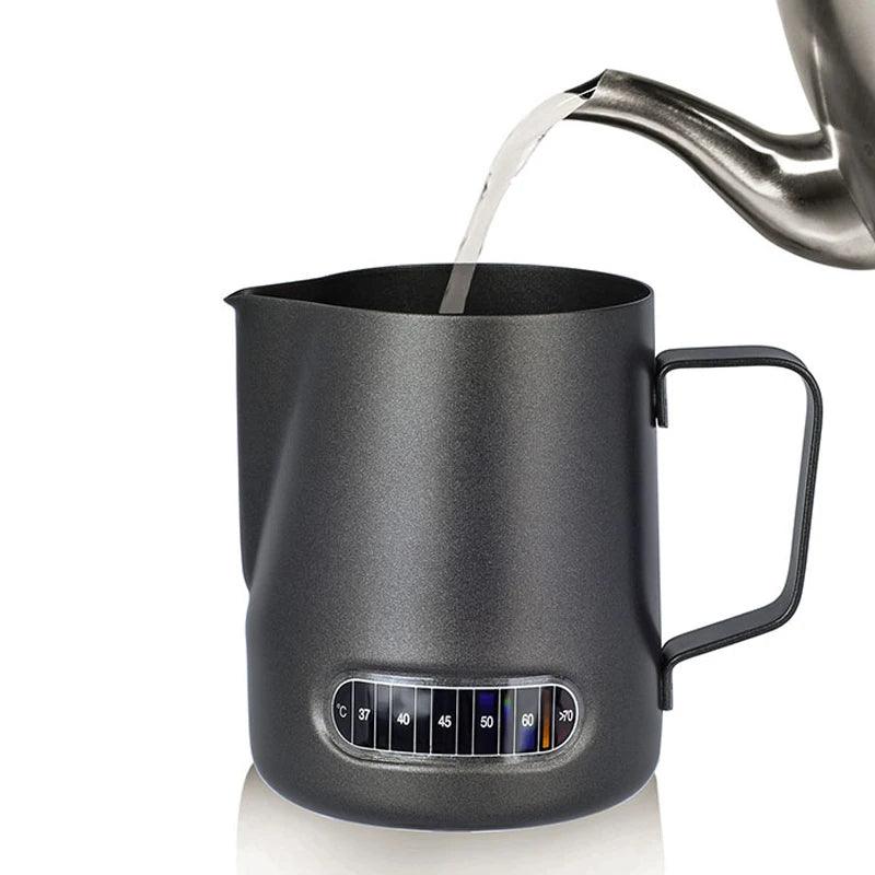 Jarro de Aço Inox com Indicador de Temperatura - Cafezzo